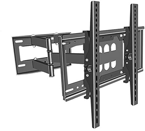 Supporto da Parete per TV, Girevole, snodabile, a Movimento Completo, per la Maggior Parte dei televisori OLED QLED LCD 4K Piatti e curvi da 32-65 Pollici, VESA Massimo 400x400 mm a 110 libbre