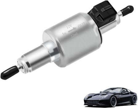 12V Diesel Heater Fuel Pump, Heater Diesel Pump Parking for Webasto Eberspacher 2KW 3KW 5KW 8KW Air Heaters Pulse Electromagnetic Oil Replacement, Heating System Fuel for Vehicle