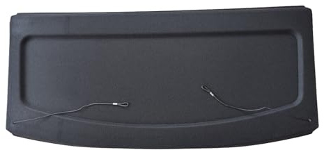 GEPCO Kofferraumabdeckung Hutablage kompatibel mit VW Golf VI (5K) 2008-2013 | Laderaumabdeckung Gepäckraumabdeckung | Sichtschutz Schwarz | OEM 1K6867769