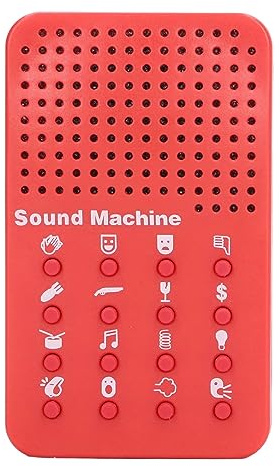 LIYJTK Divertente macchina per la creazione di suoni 16 effetti sonori Giocattolo elettronico portatile per la creazione di rumori per eventi divertenti