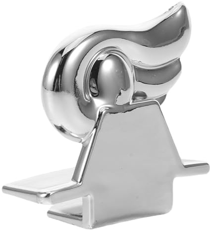 jojofuny Lève-abattant Hygiénique de Abs en Portable Toilettes Argenté, Protection Levage sans Effort pour Salles de Bain Publiques Voyages