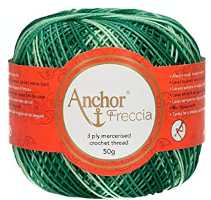 Anchor 4787006-09432 virkgarn, 100% bomull, 9432, tjocklek 6, 88 gram