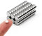 Lot de 60 mini aimants ronds pour réfrigérateur, bureau, tableau blanc, travaux manuels - durables