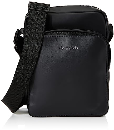 Calvin Klein Herren Must Reporter W/Pckt SMO K50K510525 Crossovers, Schwarz (Ck Black)