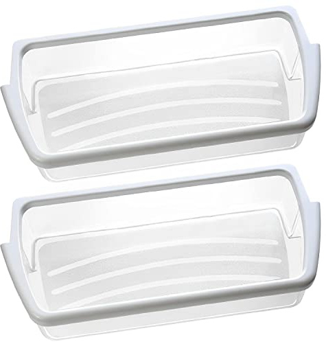 2 PACK Upgraded W10321304 Refrigerator Door Shelf Replacement Compatible with Whirlpool Fridge Door Bin WRS325FDAM01 WRS325FDAM02 WRS325FDAM04 ED5FVGXWS07 - Replace WPW10321304 AP6019471 2179574