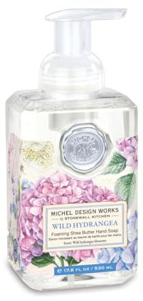 Michel Design Works Handtvål, skummande, Wild Hydrangea vild hortensia, 530 ml