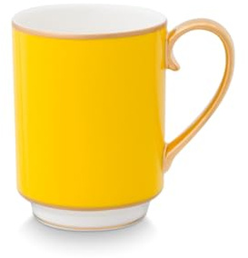 Pip Studio Chique Henkelbecher Gold-gelb 350 ml
