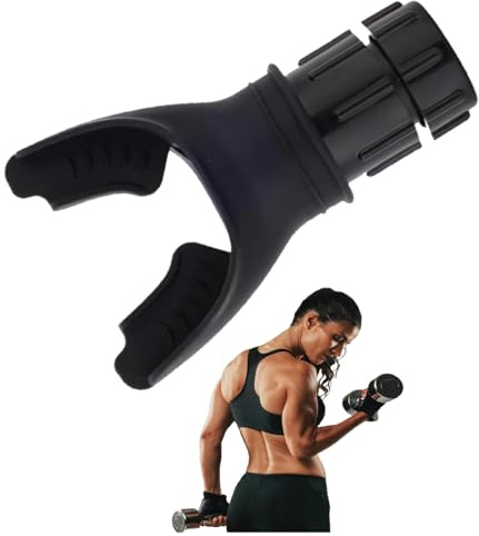 Hexeasy Breath Booster,BreathMAX Entraîneur respiratoire,Entraîneur respiratoire,Aides respiratoires pour les poumons,Améliorer l'endurance,Résistance ajustable,pour femmes hommes (B)