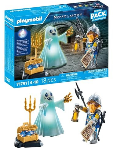 PLAYMOBIL | Novelmore | Schlossgespenst und Ritter | Spielzeug für Kinder ab 4 Jahren | 71797