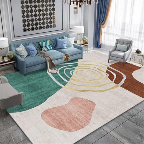 RUGMRZ Outdoor Teppiche Bettumrandung Schlafzimmer Farbe Wohnzimmer Teppich langlebig und komfortabel zu Hause Matte Auto 80X120CM