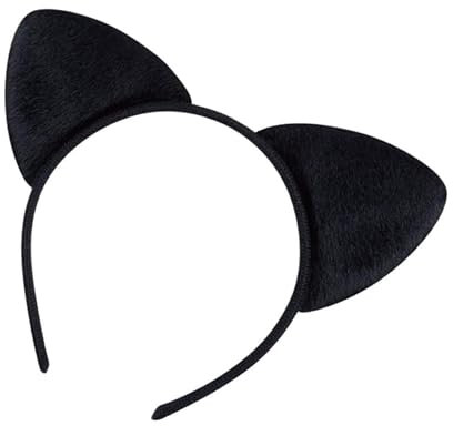 DmDoyy Katzenohren Haarreif, Katzenohren Stirnband Für Kinder, Cute Katze Haarbänder Haarschmuck, Mottoparty, Maskerade Cosplay, 1 Pcs