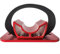 Secure Bike Rear Wheel Mount Ideal for Car Rooftop Transport of Your Bicycle on Adventures (Red)