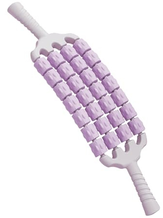 Faszienrolle - Milchsäureabbau Massager,Tragbarer Biegsamer Massageroller für zu Hause Reise Beine Rücken Nacken Erholung nach dem Training Entspannung
