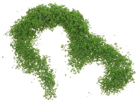 Parliky Sponge Tree Powder Grass Scatter Diy Bonsai Tree Scene Material 3 Bags 60g Green for Model Landscape Miniature Sand Table Decoration