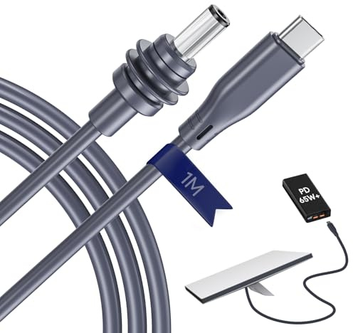 EDUP Starlink Mini USB-C to DC Power Cable 1M, PD100W Input USB Type C to DC Barrel Jack Cable for Starlink Mini Replacement Waterproof Cord 18AWG, Star Link Mini Cord