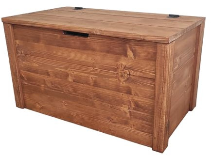 TOTAL WOOD 2012 Cassapanca baule contenitore porta legna porta oggetti in legno 70x40x40 CM