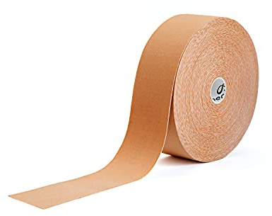 Meglio Kinesiology Tape, 31.5m Bulk Uncut Roll, Beige, Waterproof Physio