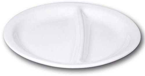 Assiette 2 compartiments - D 30 cm - Napoli