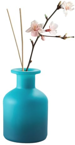 150ml Empty Glass Diffuser Bottle, Aromatherapy Fragrance Container | Reusable, Reed Diffuser Bottle for Essential Oils, Aromatherapy, Room Scents, Home & Office Decor
