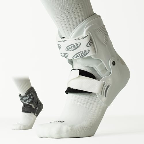 Ultra Zoom Ankle Brace for Sprained Ankle Recovery & Sports Support – Soft Shell Hinged Stabilizing Brace for Soccer, Basketball, Volleyball, Football – Men & Women Athletic Injury Prevention