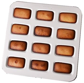 XCC Moule à gâteau 12 Gâteau au chocolat moule Madeleine BRICS Muffin Muffin cuisson Lèchefrite Accueil Four antiadhésif de cuisson Plateau