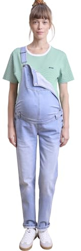 VERTBAUDET Salopette en Jean Coupe mom Grossesse et Allaitement Double Stone 48