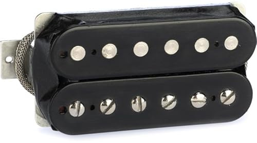 DiMarzio DP 309BK PAF 57 Bridge Humbucker E-Gitarren Tonabnehmer, Schwarz