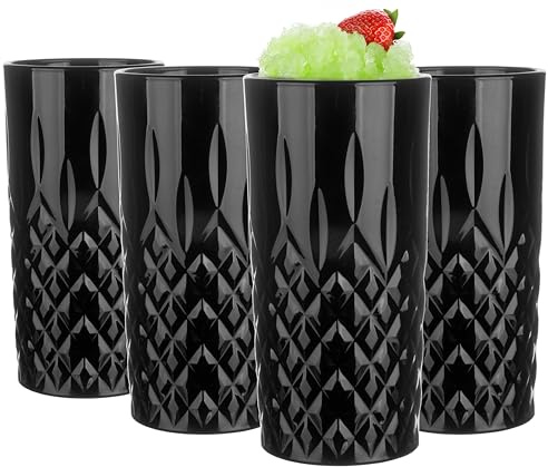 Glasmark KROSNO 1992 Verre haut 300 ml noir KPL4