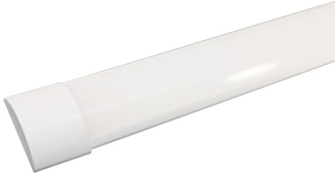 Bright Source LED Slimline Twin Batten, Utility Light, 2ft (600mm), 20W, 2200lm, 110°, IP20, 4000K Cool White