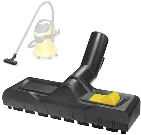 Trockensaugdüse für Kärcher WD5, WD6, WD3, WD4, Ersatz Bodendüse für Kärcher Trockensauger, 35mm Staubsaugerdüse