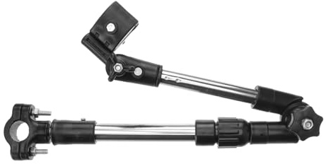 NULYLU Extendable Umbrella Mount Stand for Wheelchair Stroller Bike Easy Install Clamp Umbrella Bracket