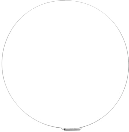 Veemoon Collier de Serrage Facile à Installer en Acier Inoxydable Diamètre 32 Cm Production de Précision, Pièce Détachée pour Joint de Porte de Machine à Laver pour Lave-linge