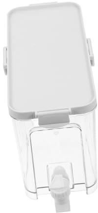 SMASOLO Dispensador De Jugo y Jarra De Agua Fría Grande Con Grifo, Capacidad 5 Litros, Plástico Transparente, Apto Para Refrescos y Bebidas Frías En Fiestas y Hogar
