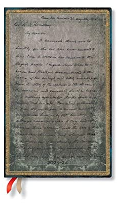 Frederick Douglass, Letter for Civil Rights (Embellished Manuscripts Collection) Maxi 18-month Dayplanner 2024