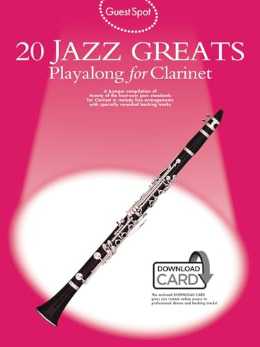 Guest Spot: 20 Jazz Greats . Klarinette Solo. Enthält Online-Audio