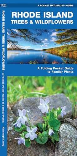 Rhode Island Trees & Wildflowers: A Folding Pocket Guide to Familiar Plants (Wildlife and Nature Identification)