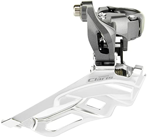 Shimano Umwerfer Claris FD-R2030 8-Fach Schelle hoch 34,9 mm, mit Adapter 31,8/28,6 mm, EFDR2030X