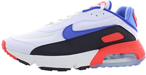 NIKE Air Max 2090 EOI Herren-Laufschuhe DA9357, Sneaker-Schuhe (UK 9 US 10 EU 44, Summit White Racer Blue Black 100)