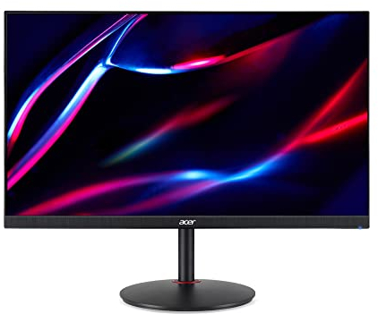 Acer Nitro XV272UKF Gaming Monitor 27 Zoll (69 cm Bildschirm) WQHD, 300Hz, 1ms (G2G), 0.5ms (G2G Min.), 2xHDMI 2.1, DP 1.4, höhenverstellbar, drehbar, HDMI/DP FreeSync Premium, Schwarz