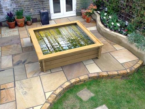 Quickcrop Avon Raised Garden Pond With Liner - 6ft x 6ft (26.5in)