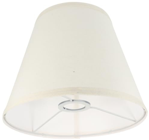 BAZEITFLOW Halbrunder Leinen Lampenschirm Kleiner Ersatz Tischlampenschirm Einfache Installation Gemütliches Licht für Schlafzimmer Wohnzimmer Vintage Stil Kompatibel mit Schraubfassung | Einfache Installation, Gemütliches Licht, Kompatibel mit Schraubfassung, Vintage Stil, für Schlafzimmer Wohnzimmer