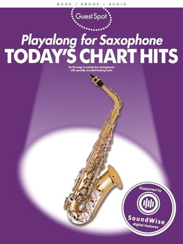 Playalong For Saxophone - Today's Chart Hits: Für Alt-Saxophon. Intermediate. With stream and download (demonstration and playalong tracks)