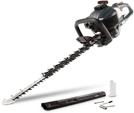 Powerplus Benzin-Heckenschere POWPG30110 - Heckenschere mit 22,2 cc, 610 mm Klinge und 27,5 mm Abstand, Gartengeräte, Gartenschere zum Schneiden von Büschen, Hecken und Pflanzen