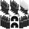 LEILUO Lame Utensile Multifunzione 24 Pezzi Legno Plastica Metallo Universale Kit Accessori per Utensili Oscillanti Imballato Da Custodia Fit Einhell DeWalt Parkside Makita Black&Decker e altro ancora