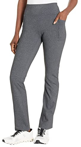 Skechers Leggings de Cintura Alta para Mujer Go Walk Joy, Antracita, S
