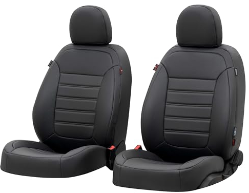 Walser Passform-Sitzbezug Robusto, Schonbezug für FIAT Panda/Panda Classic 09/2003-Heute, 2 Einzelsitzbezüge Normalsitze