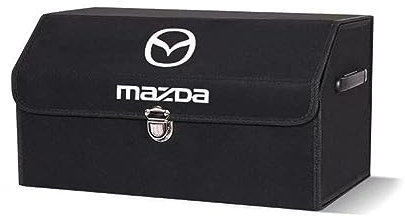 NGANOH Auto Organizer für Mazda 3 Axela 6 Atenza CX4 CX5, Kofferraum Organizer, Aufbewahrungsbox Auto, Organizer, Auto Kofferraum Organizer, Auto Zubehör,C Black