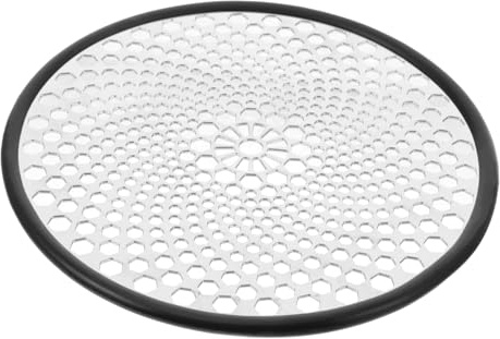 KONTONTY Cubierta Diseño Simple y Práctico de Drenaje de Acero Inoxidable de Piso Redonda Que Acelera el Drenaje y Previene Bloqueos en Fregaderos