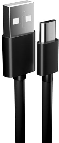 pluX Fire TV Stick Power Cable Charger Charging Lead for Amazon Fire Stick, 4K Max, 4K+, Lite HD, NOW TV smart streaming device - Replacement Micro USB Supply Connector Adapter Wire Cord - UK