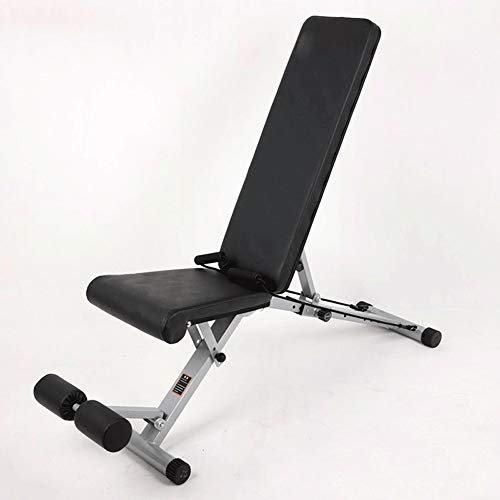 ERSINIAN Banc de Musculation réglable pour entraînement à Domicile, Musculation, abdominaux, Banc Plat, incliné, décliné, Multi-usages, Banc de Musculation réglable